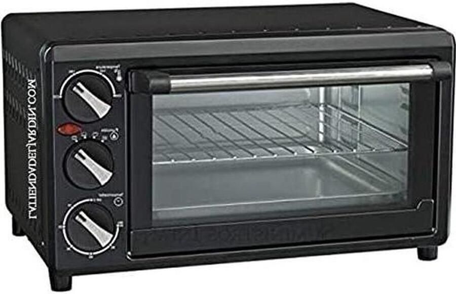 Elektrische oven Aanrecht oven Kleine gerechten maken Instelbare temperatuur 14 liter Zwart - Foto 1