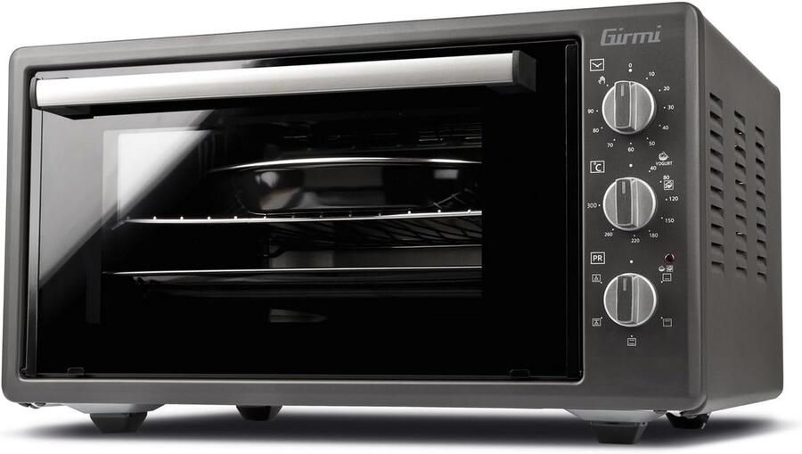 Elektrische oven met ventilator 1400 watt 45 liter roestvrijstaal