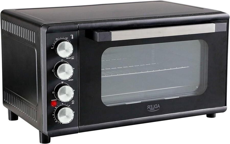 Elektrische Oven Mini Oven Veelzijdig Koken 12 Bakprogramma's 42 Liter Zwart