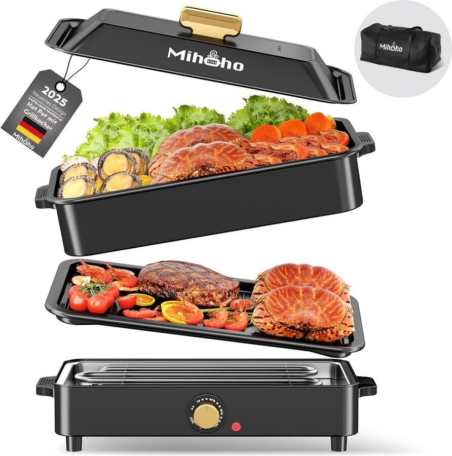 Elektrische Pan Party Pan Hapjespan Feest