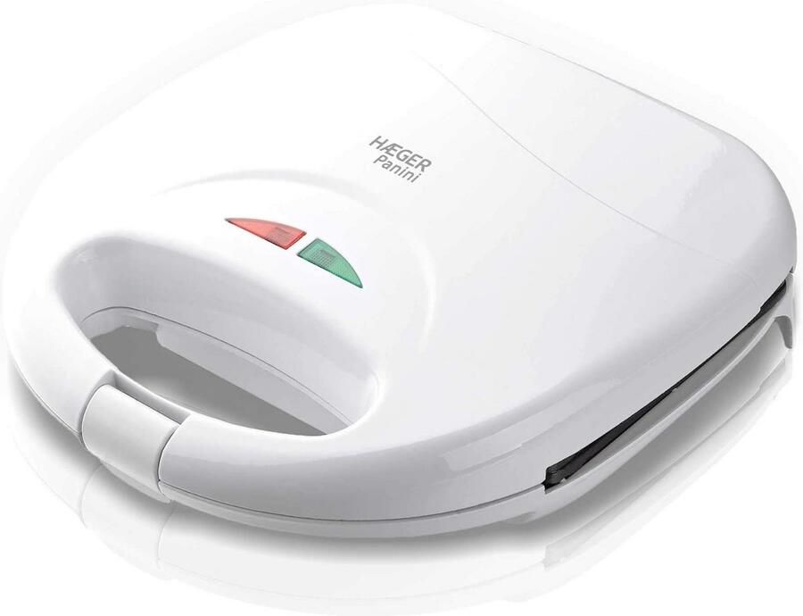 Elektrische Panini Grill en Sandwichtoaster met 750W Vermogen en Antiaanbaklaag