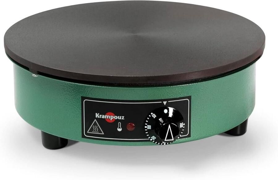 Elektrische Pannenkoekenmaker Billig 40 cm Gietijzeren Plaat voor Traditionele Bretonse Pannenkoeken