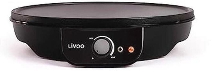 Elektrische Pannenkoekenpan 30 cm met Antiaanbaklaag en Verstelbare Thermostaat Perfecte Pannenkoeken - Foto 2