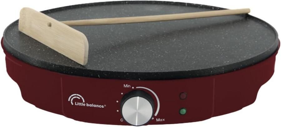 Elektrische Pannenkoekenpan met Instelbare Thermostaat en PFAS-vrije Plaque