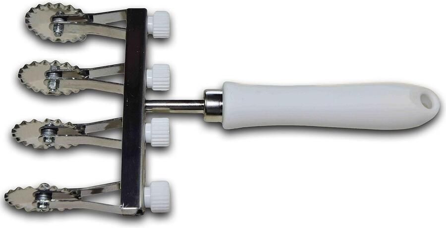 Elektrische Pastamachine & Pastasnijder Wit voor Verse Pasta