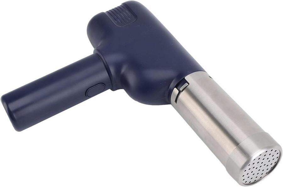 Elektrische Pastamachine Handige Deegmaker Thuis Pasta Maken Oplaadbaar Draadloos Ontwerp Compact Formaat Blauw