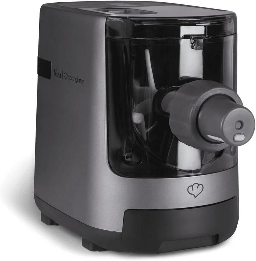 Elektrische pastamachine met weegschaal en 7 opzetstukken voor zelfgemaakte pasta