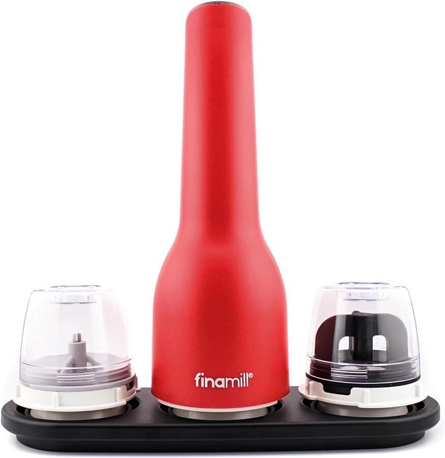 Elektrische Pepermolen en Kruidenmolen Set USB Oplaadbaar met 3 Peulen