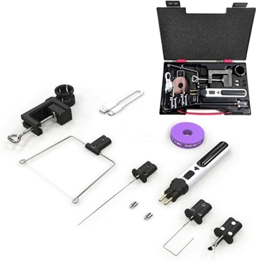 Elektrische piepschuimsnijder 5-in-1 Professionele schuimsnijder met USB-oplading