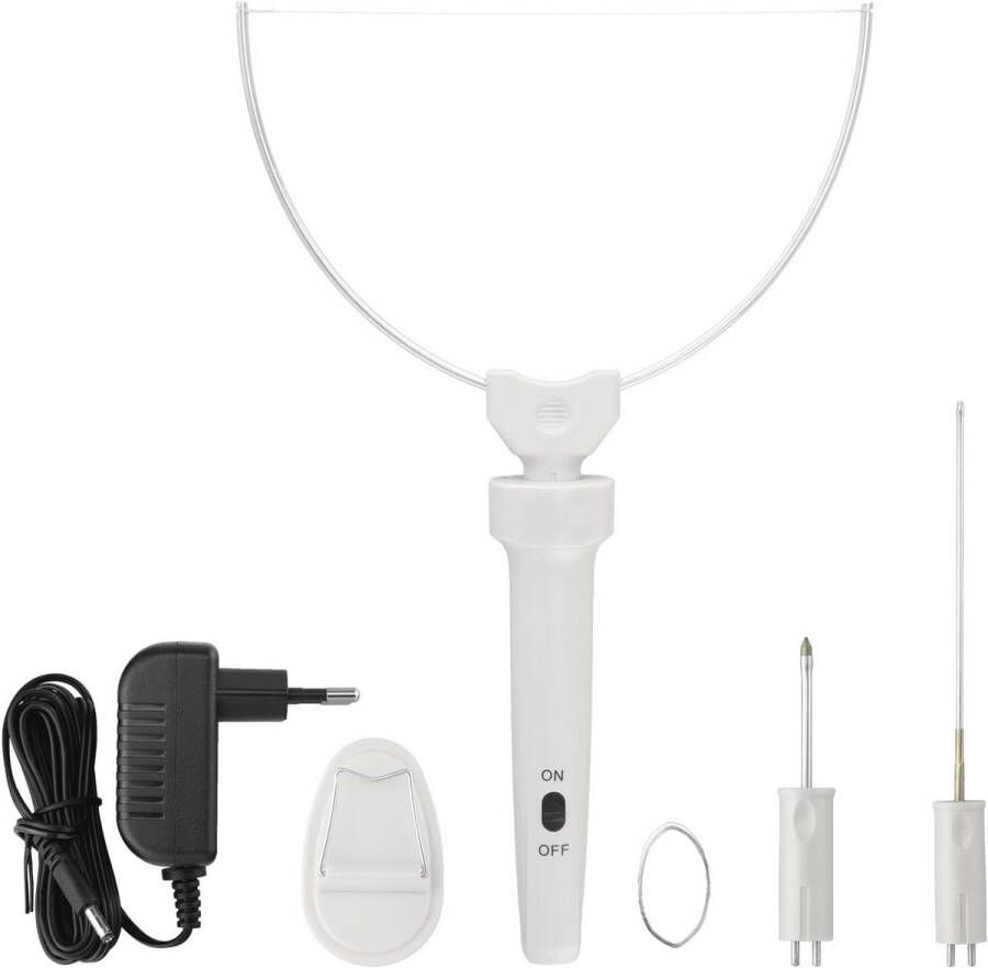 Elektrische piepschuimsnijder met 3 opzetstukken 27 x 18 cm