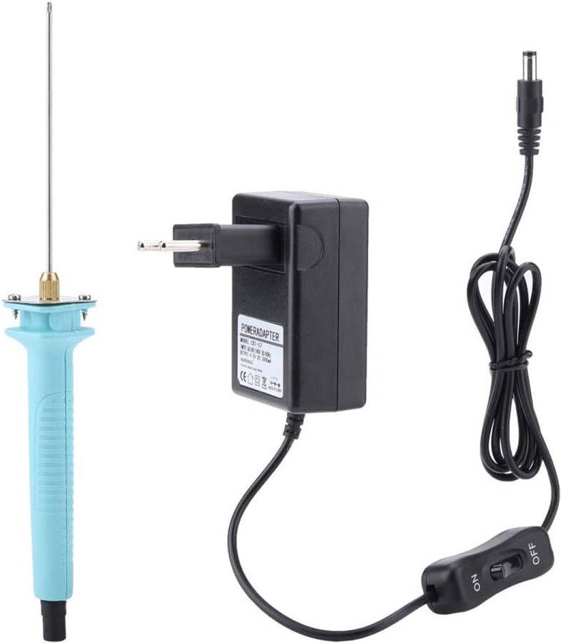 Elektrische piepschuimsnijder voor precies snijden en graveren Handmatig snijapparaat met 10 cm pen