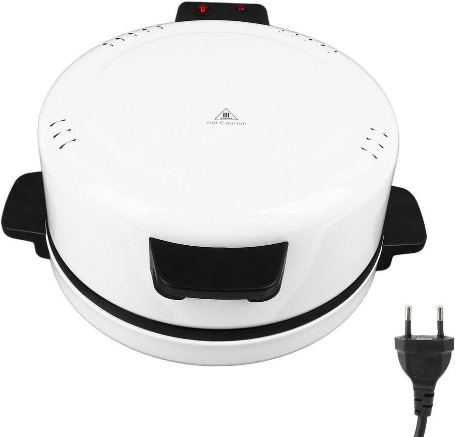 Elektrische Pizzamaker Pizzaoven Keukenapparaat Thuis Pizza Bakken Snelle Bereiding 6 Minuten 30 cm Diameter