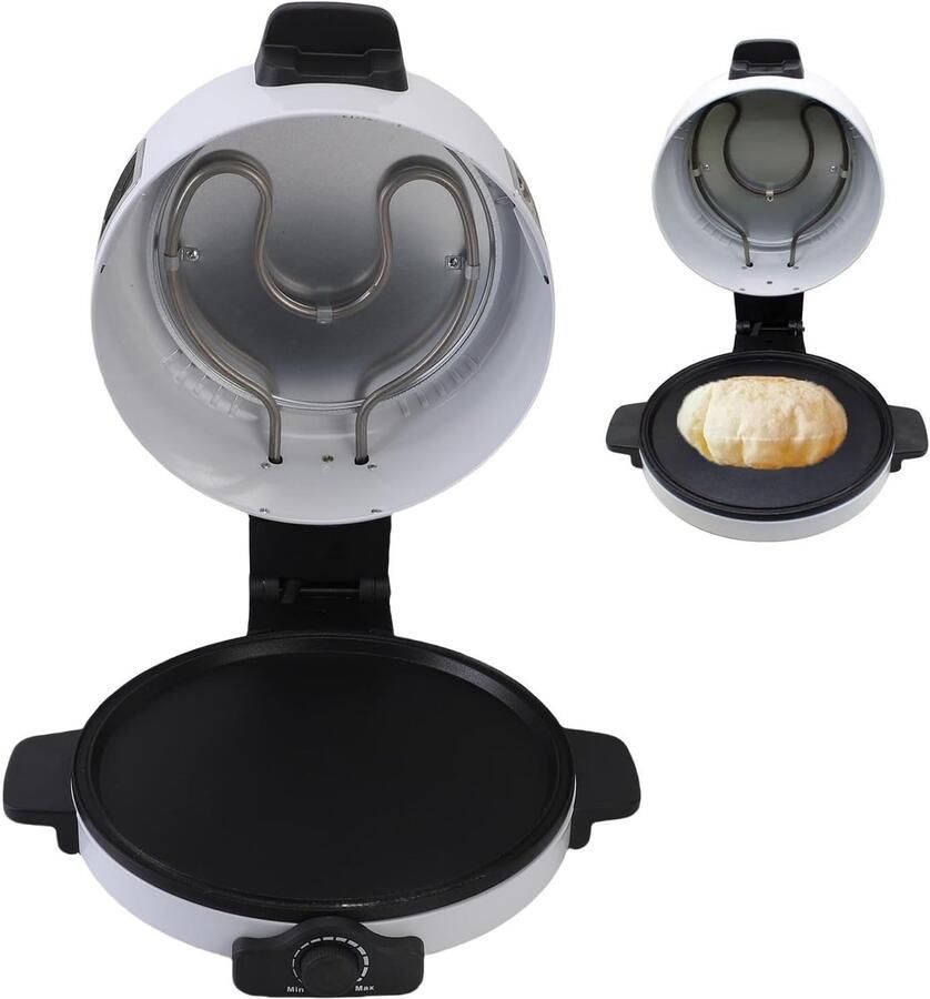 Elektrische Pizzaoven Aanrecht Bakmachine Snel Pizza Bakken Snelle Verwarming 39x38x15 cm