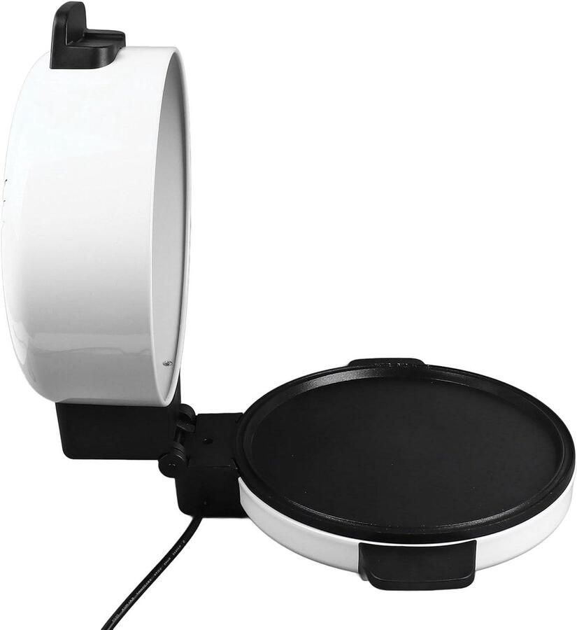 Elektrische Pizzaoven Pizza Maker Broodrooster Thuis Pizza Bakken Snelle Verwarmingsspoel 12 inch Zwart