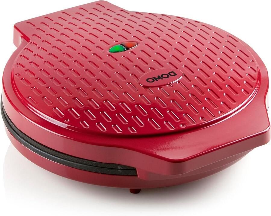 Elektrische Pizzapan Party Pan Snelle Maaltijden Multifunctioneel 30.5 cm Kookoppervlak Rood