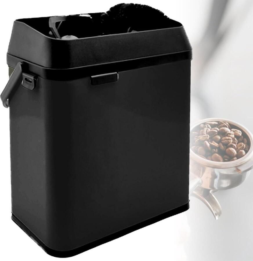Elektrische Portafilterreiniger Espresso Reiniger Koffieresten Verwijderen Krachtige 150W Motor 58mm Diameter Zwart
