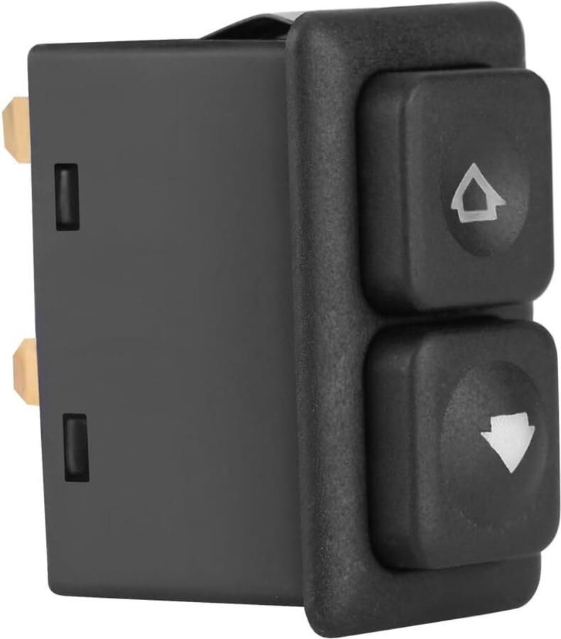 Elektrische raamschakelaar 12 V 5-polig directe vervanging voor E23 E24 E30 compatibel met OEM 61311381205 reserveonderdeel eenvoudig te installeren duurzame materialen voor klassieke