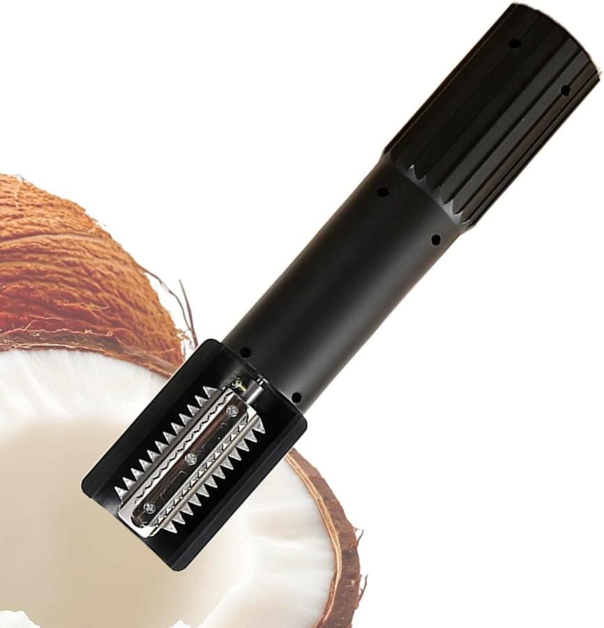 Elektrische Rasp Automatische Keukenrasp Snel Groenten Raspen Draadloos en Draagbaar 24.5 cm Zwart