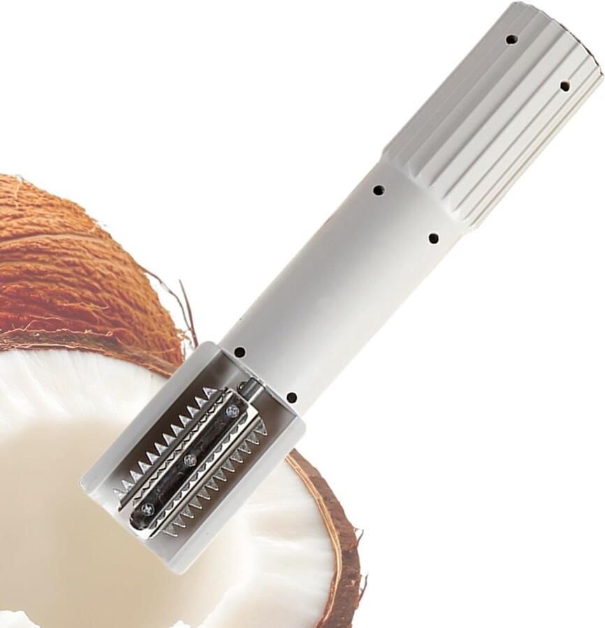 Elektrische Rasp Keuken Gereedschap Groente Snijden Draadloos en Spatwaterdicht 24.5 cm Romig
