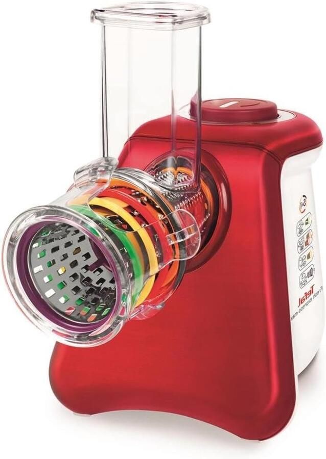 Elektrische Rasp Keukenapparaat Eten Bereiden Vijf Functies 1.76 Kilogram Rood