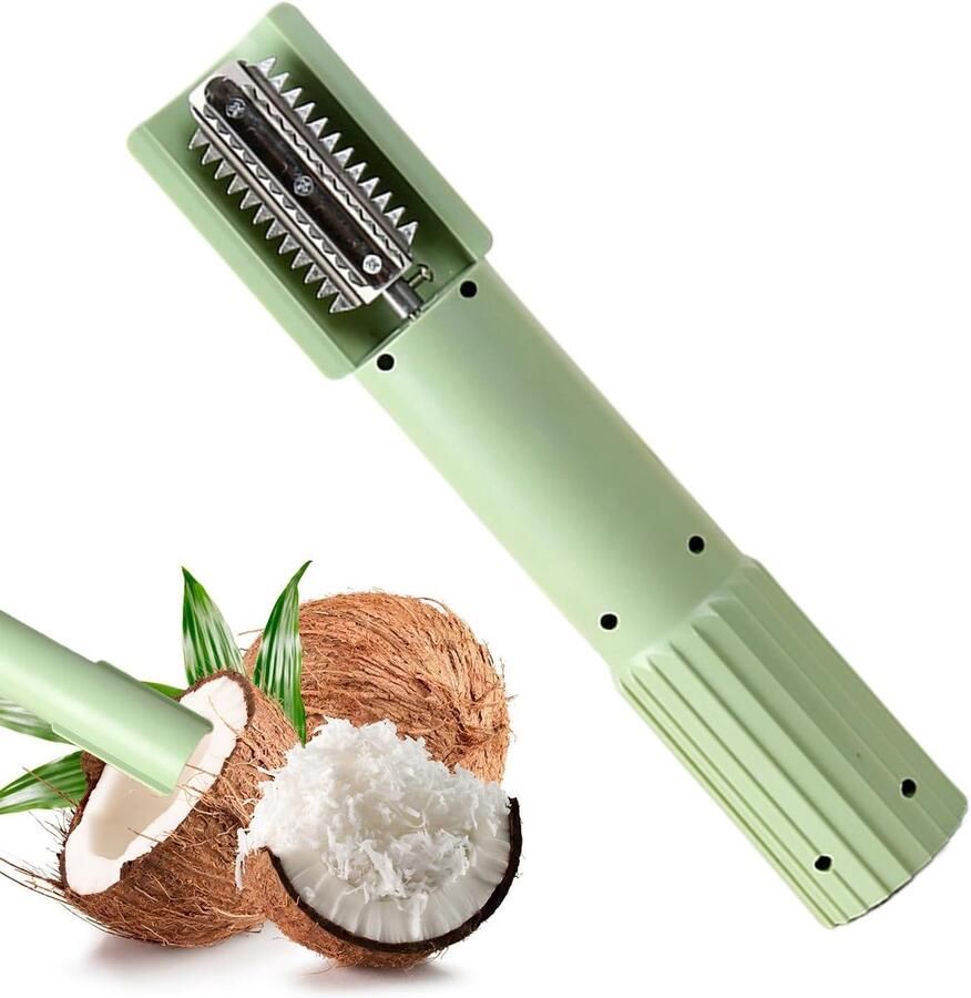 Elektrische Rasp Keukenapparaat Foodsnijder Groenten Snijden Draadloos Eenvoudig 24.5 cm Groen