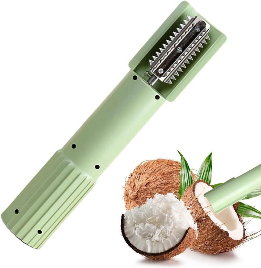 Elektrische Rasp Keukenapparaat Hakmolen Groente Fruit Snijden Draagbaar Automatisch 24.5 x 4.5 cm Groen
