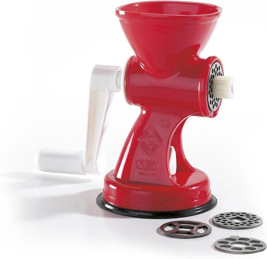 Elektrische Rasp Keukenmachine Gerechten Bereiden Vaatwasmachinebestendig 46 x 35 x 45 cm Rood