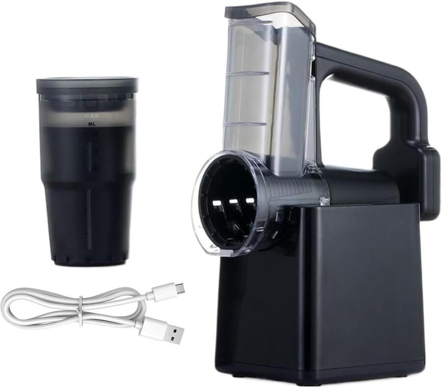 Elektrische Rasp Keukenmachine Multicutter Snel Groenten Snijden Drie Wissel Drums 23 x 23 x 19.5 cm