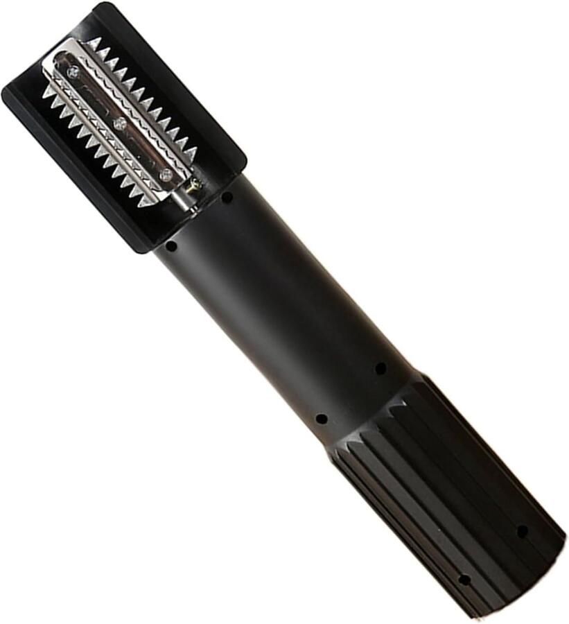 Elektrische Fruit Rasp Keuken Rasp Groente Snijden Draadloos en Spatvrij 24.5 cm Lengte Zwart