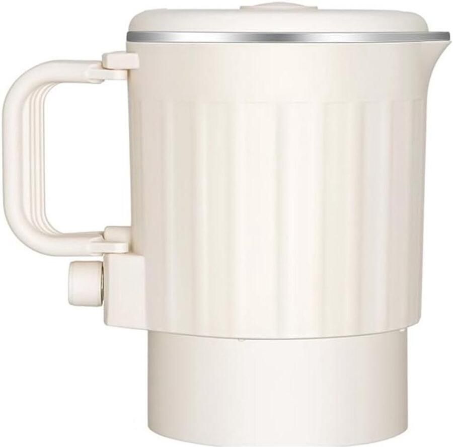 Elektrische Reiswaterkoker Opvouwbare Waterkoker Snel Drankjes Maken Dubbelwandig RVS 1L One Color