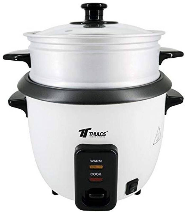 Elektrische rijstkoker 0.6 L Perfect voor 2-3 porties met warmhoudfunctie