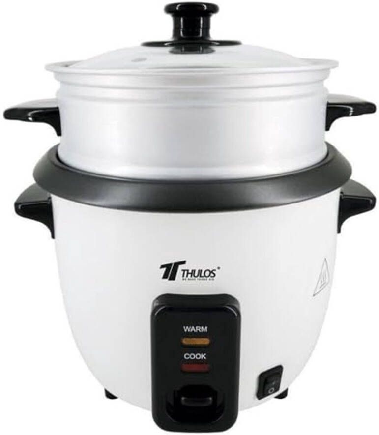 Elektrische rijstkoker 1 8 liter met warmhoudfunctie en stoomfunctie