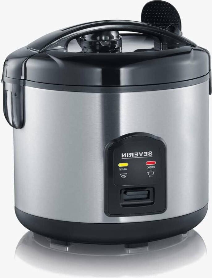 Elektrische rijstkoker 3 liter 650 watt anti-aanbak-rijstkoker voor gezonde bereidingen elektrische stoompan gemakkelijk te reinigen met led-controlelampjes accessoires includief