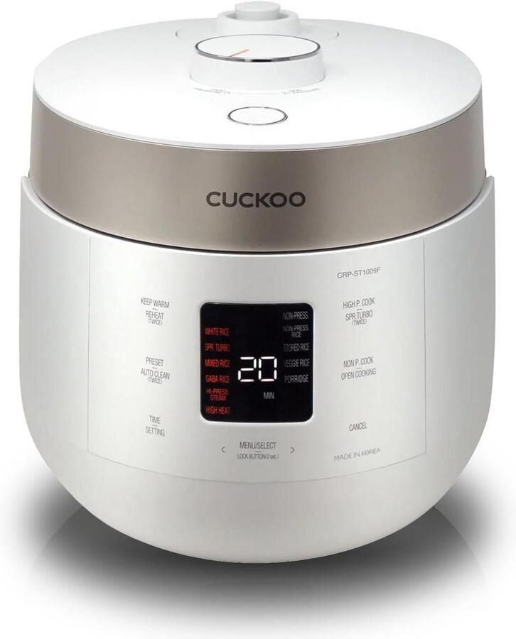 Elektrische Rijstkoker met Dubbele Druk en Antiaanbaklaag voor 12 Koppen Gekookte Rijst