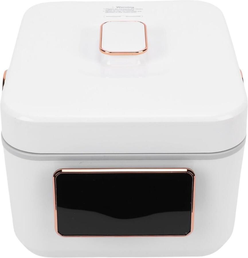 Elektrische Rijstkoker Multicooker Stoomkoker Gezond Koken Laag Suiker Functionaliteit 3 Liter Capaciteit Roestvrij Staal