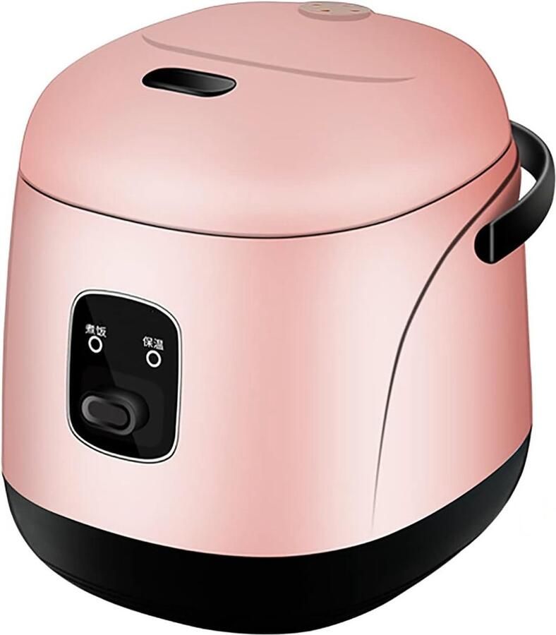 Elektrische Rijstkoker Multicooker Stoomkoker Snel Rijst Koken Non-stick Binnenpan 1.2 Liter Capaciteit Roze