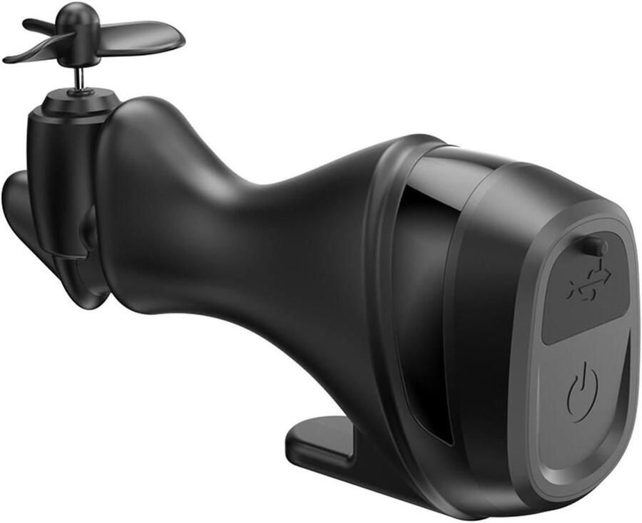 Elektrische Roerder Drinkmixer Dranken Mengen Propeller Ontwerp 38 x 74 cm Zwart