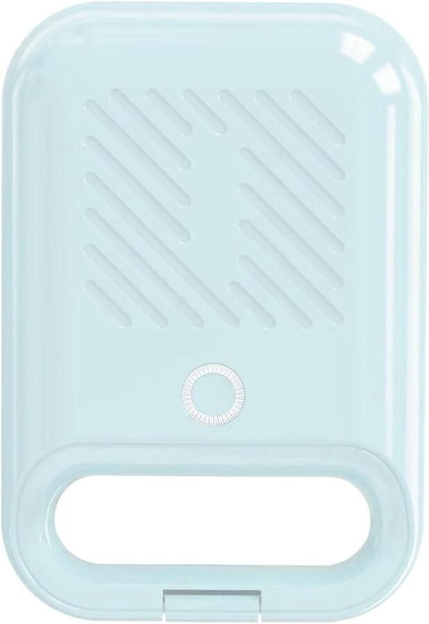 Elektrische Sandwichmaker Tosti Apparaat Snelle Maaltijden Antiaanbaklaag 9.5x17.7x9.5 cm Lichtgroen