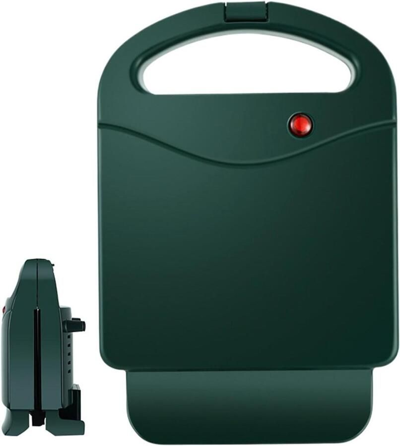 Elektrische Sandwichmaker Tosti Apparaat Wafelijzer Ontbijt Maken Gelijkmatige Druk Technologie 12x17x12 cm Niet gespecificeerd