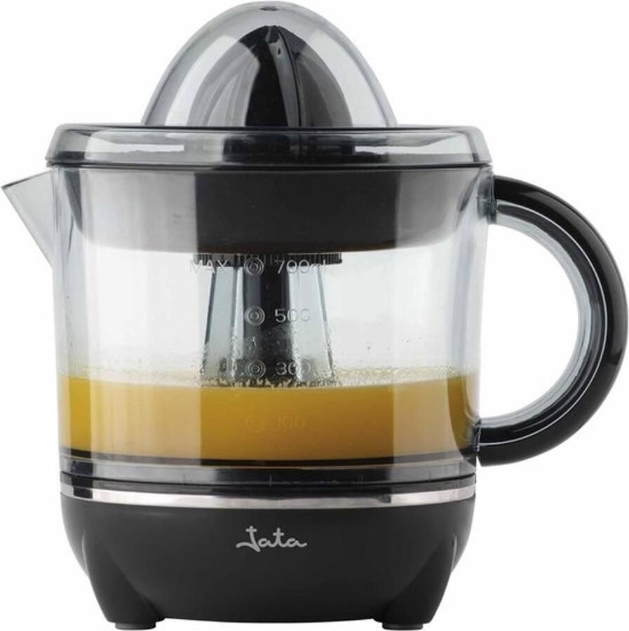 Elektrische Sapcentrifuge Fruithakker Citruspers Vers Sap Maken Bidirectionele Persing 700 ml Inhoud Zwart
