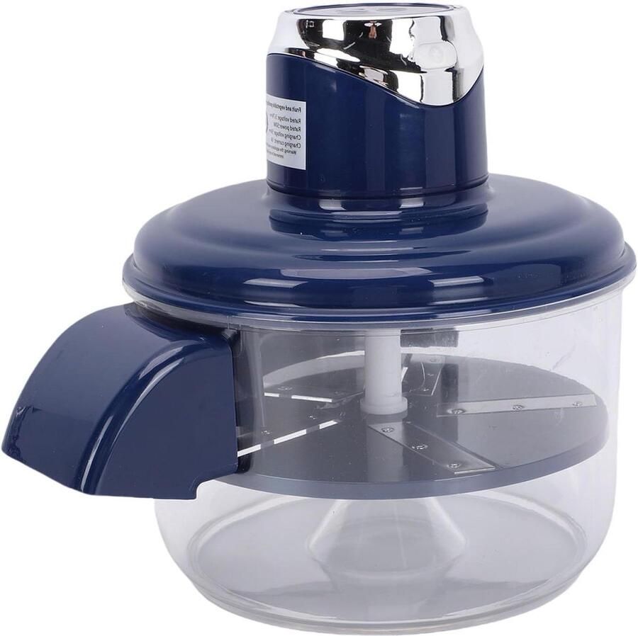 Elektrische Schilmachine Automatische Peeler Fruit Voorbereiden Krachtige 50W Motor 1300mAh Batterij Wit