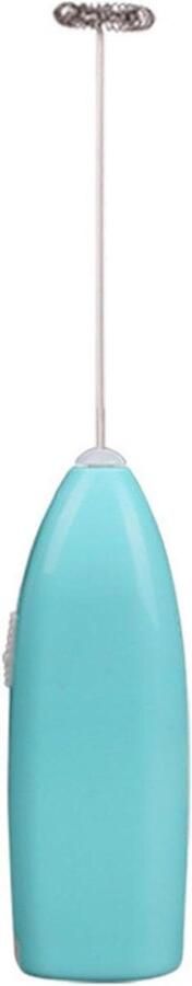 Melkopschuimer Drankmixer Garde Koffie Maken Roestvrijstalen Kop 198 cm Blauw