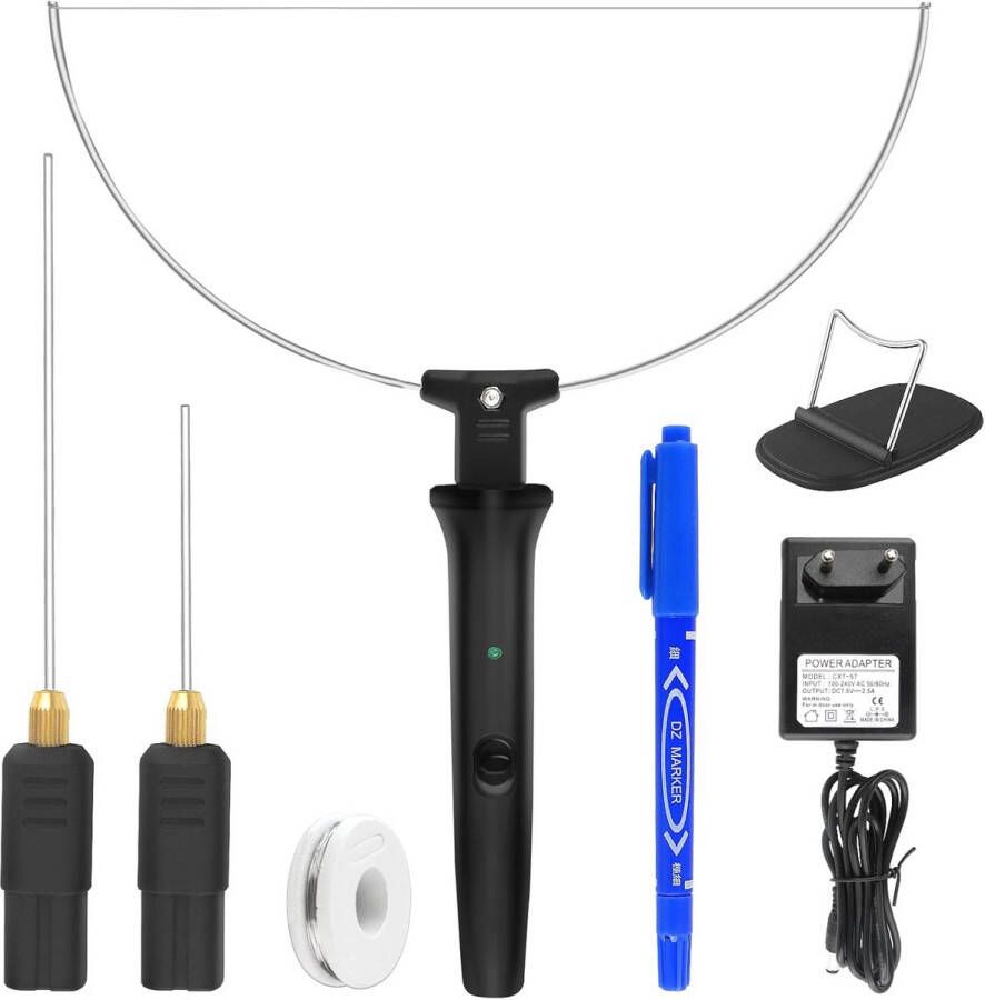 Elektrische schuimsnijder 3-in-1 18W piepschuimsnijder voor sponsachtig schuim