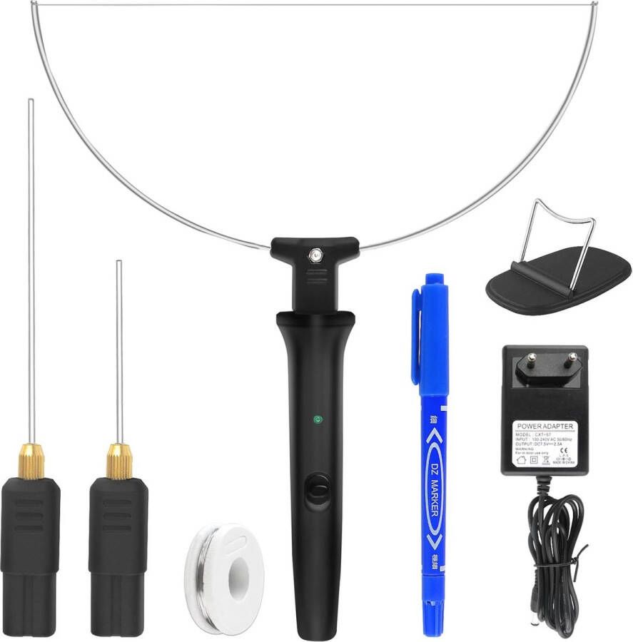 Elektrische schuimsnijder 3-in-1 18W piepschuimsnijder voor sponsachtig schuim