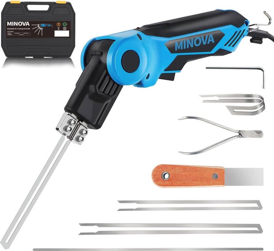 Elektrische Schuimsnijder Draaibare Warmdraadsnijder met Gereedschapsset en Accessoires 200W
