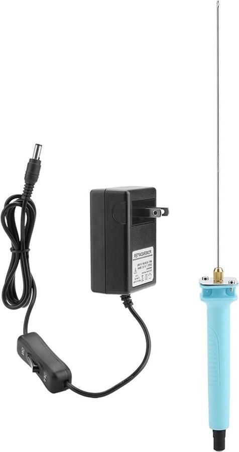 Elektrische Schuimsnijder Hete Draad Pen Ambachtelijk Snijden Snel Opwarmend 25 cm Zwart