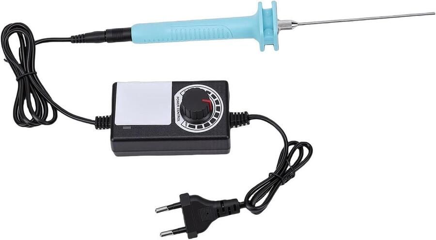 Elektrische Schuimsnijder Hete Draad Pen Precisie Snijden Verstelbare Temperatuur 10 cm Pen Zwart