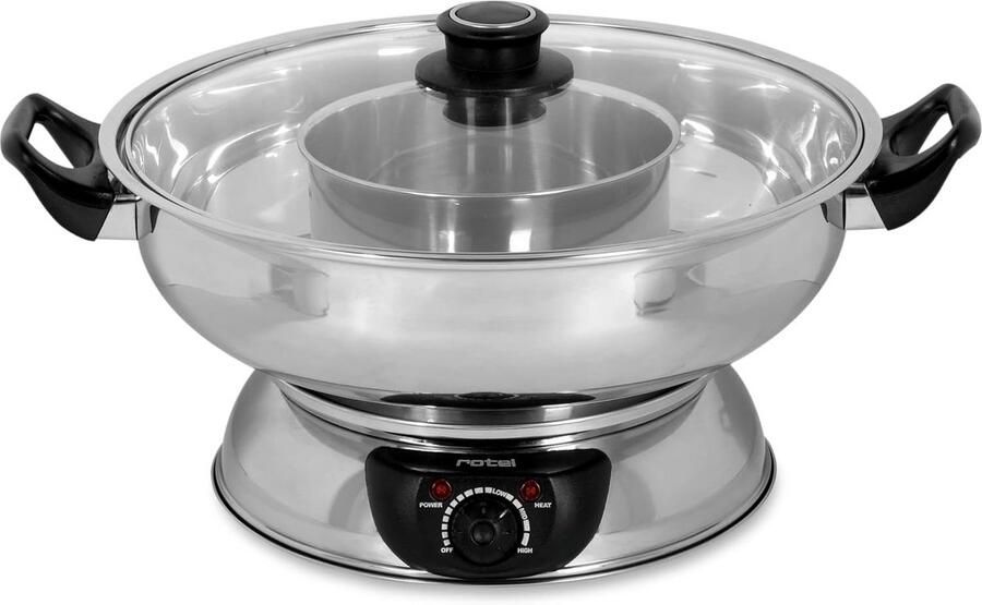 Elektrische Snelkookpan of Reispot 2 5 Liter voor 6 Personen Rond 1600W