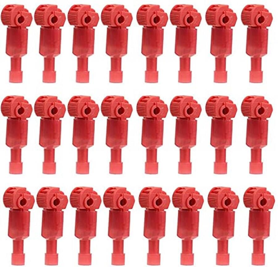 Elektrische snelkoppelingsset autokabelverbinders met platte stekker snelkoppeling AWG 22-18 (DTJR)