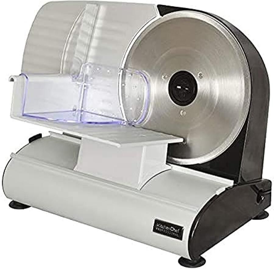 Elektrische Snijmachine 200W met RVS Lemmet en Aluminium Behuizing